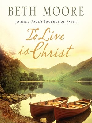 cover image of To Live is Christ